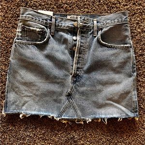 BNWT- Agolde Radar Quinn High Rise Mini Skirt size 27